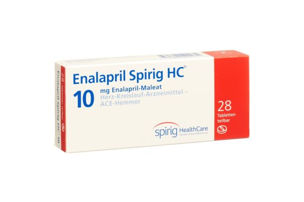 Enalapril Spirig HC cpr 10 mg 28 pce