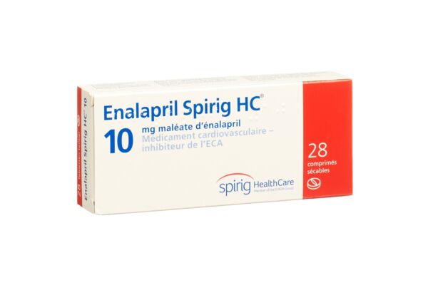 Enalapril Spirig HC Tabl 10 mg 28 Stk