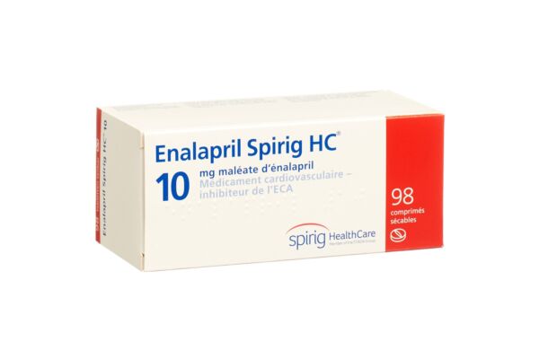 Enalapril Spirig HC Tabl 10 mg 98 Stk