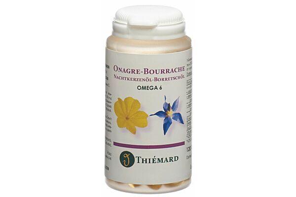 Thiémard Onagre-bourrache huile caps 500 mg bte 120 pce