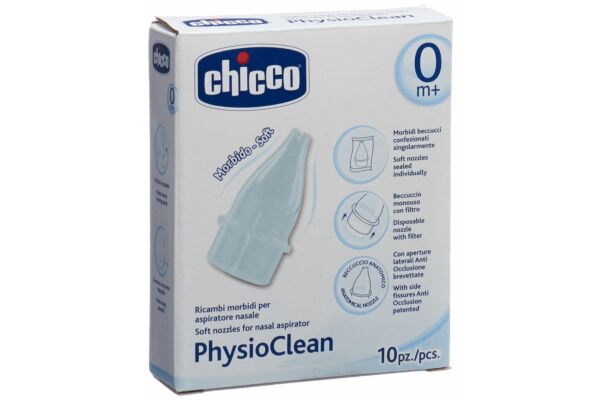 Chicco physioclean rechange pour aspirateur nasal 0m+