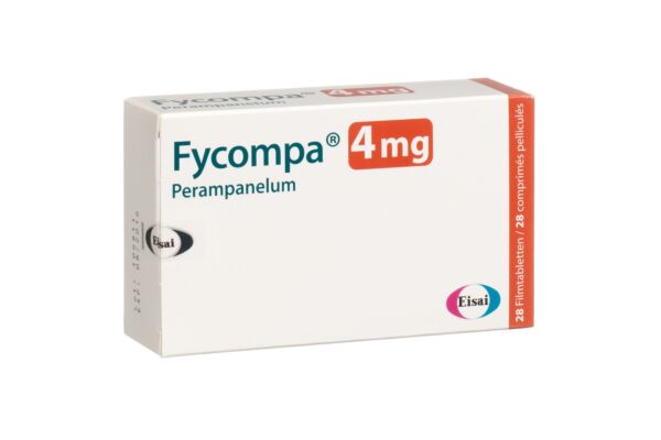 Fycompa cpr pell 4 mg 28 pce