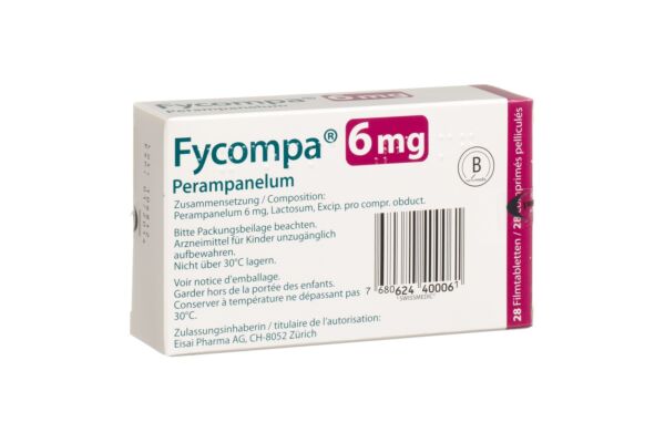 Fycompa Filmtabl 6 mg 28 Stk