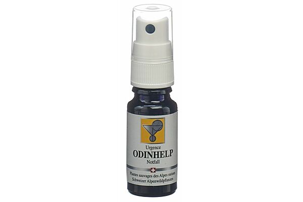 Odinhelp spray selon Dr Bach mélange essences florales 10 ml