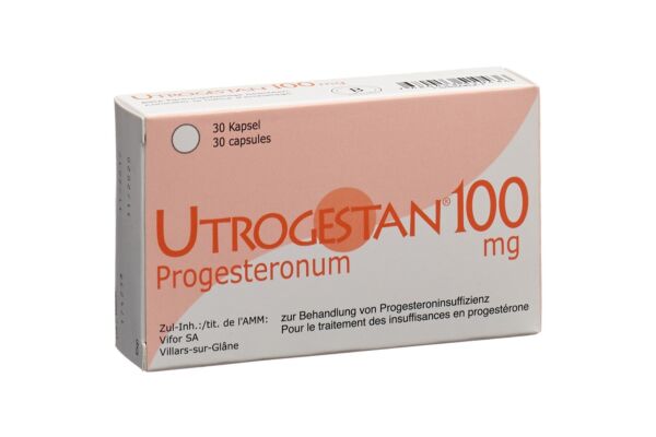 Utrogestan caps 100 mg 30 pce