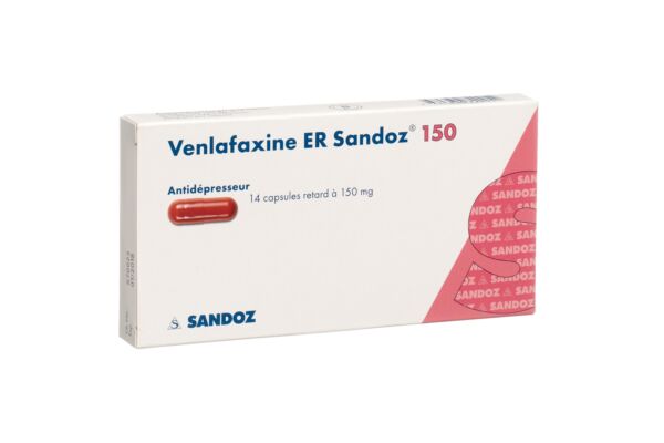 Venlafaxin ER Sandoz Ret Kaps 150 mg 14 Stk