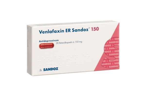 Venlafaxin ER Sandoz Ret Kaps 150 mg 28 Stk