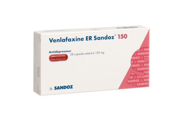 Venlafaxine ER Sandoz caps ret 150 mg 28 pce
