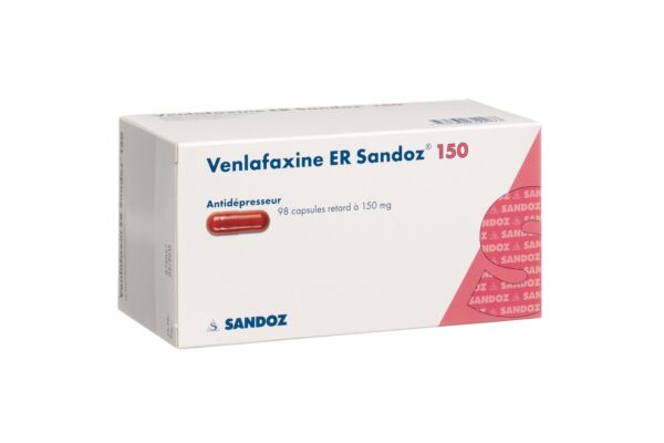Venlafaxine ER Sandoz caps ret 150 mg 98 pce