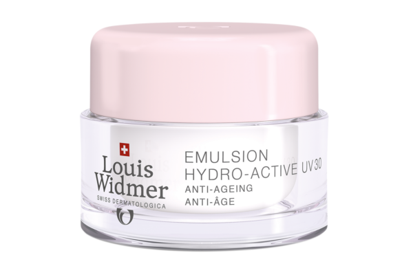 Louis Widmer emulsion hydro active UV30 sans parfum 50 ml