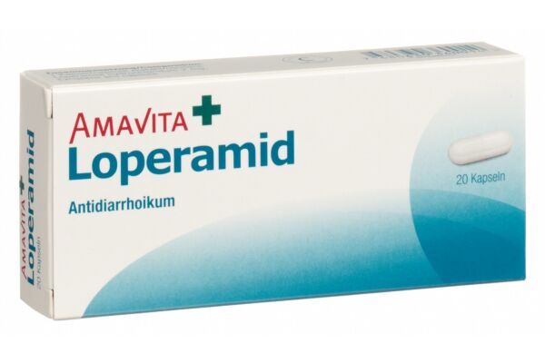 AMAVITA Lopéramide caps 2 mg 20 pce