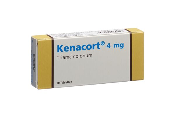 Kenacort Tabl 4 mg 20 Stk