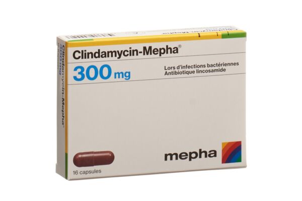 Clindamycin-Mepha caps 300 mg 16 pce