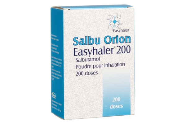 Salbu Orion Easyhaler Inh Plv 0.2 mg 200 Dos