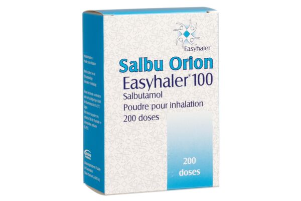 Salbu Orion Easyhaler Inh Plv 0.1 mg 200 Dos