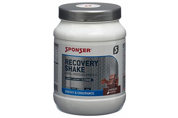 Sponser Recovery Shake Plv Chocolate Ds 900 g