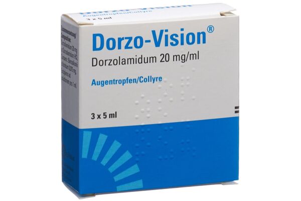 Dorzo-Vision Gtt Opht 2 % 3 Fl 5 ml
