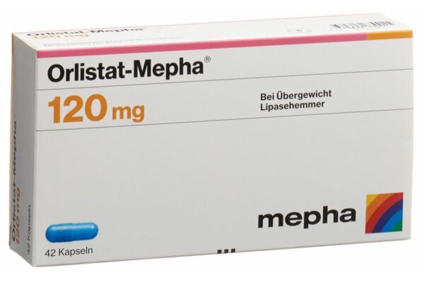 Orlistat-Mepha caps 120 mg 42 pce
