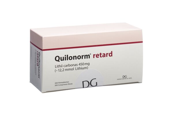 Quilonorm retard Ret Filmtabl 12.2 mmol 300 Stk