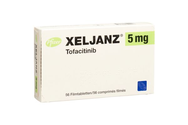 Xeljanz cpr pell 5 mg 56 pce