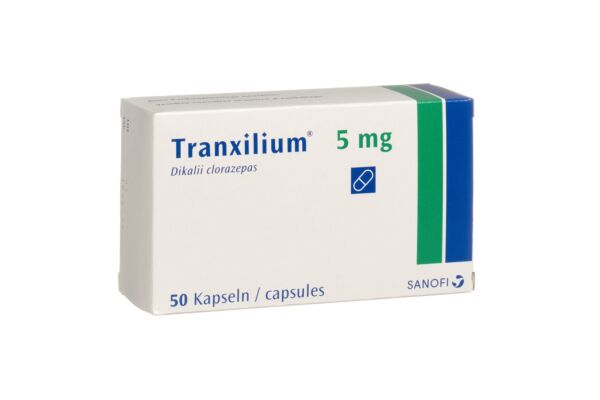 Tranxilium caps 5 mg 50 pce