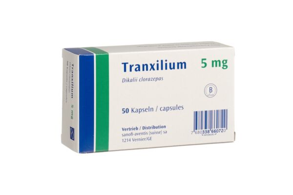 Tranxilium Kaps 5 mg 50 Stk