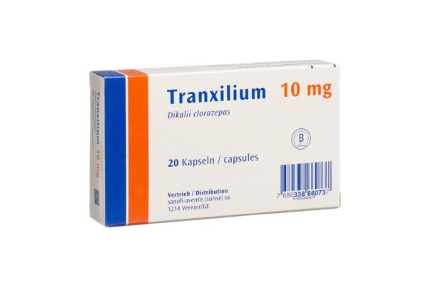 Tranxilium caps 10 mg 20 pce