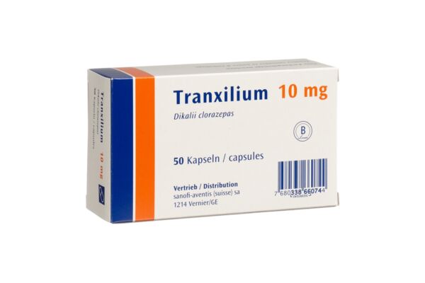 Tranxilium caps 10 mg 50 pce