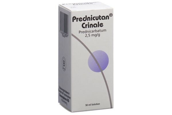 Prednicutan Crinale sol 2.5 mg/g fl 50 ml