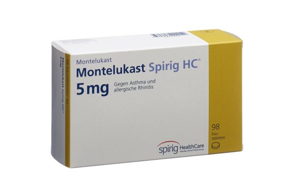 Montelukast Spirig HC Kautabl 5 mg 98 Stk