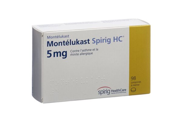 Montelukast Spirig HC Kautabl 5 mg 98 Stk