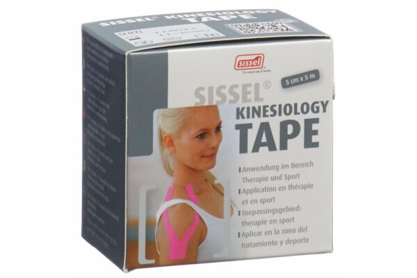 SISSEL Kinesiology tape 5cmx5m bleu