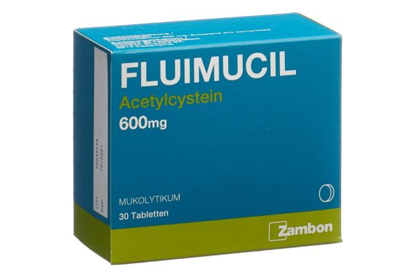 Fluimucil cpr 600 mg 30 pce