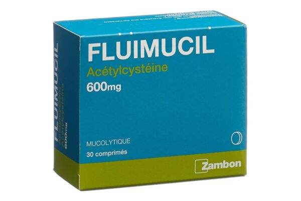 Fluimucil cpr 600 mg 30 pce