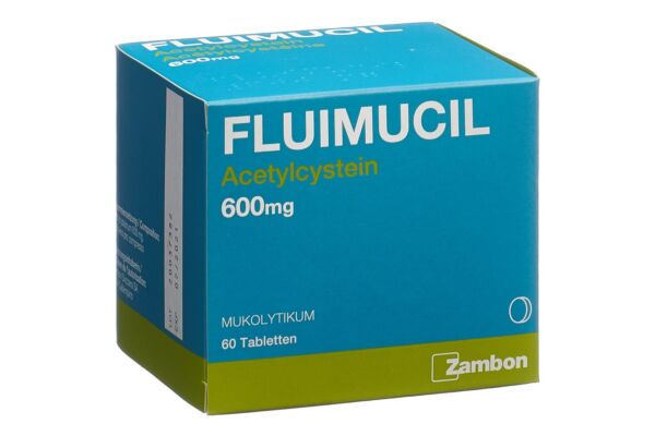 Fluimucil cpr 600 mg 60 pce