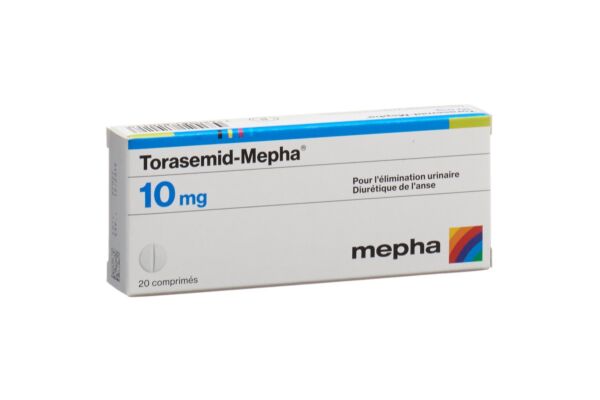 Torasemid-Mepha cpr 10 mg 20 pce