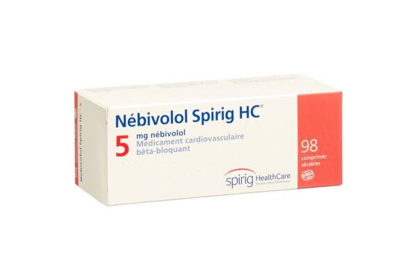 Nébivolol Spirig HC cpr 5 mg 98 pce