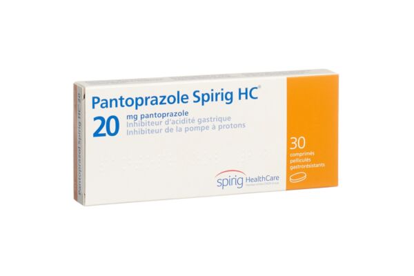 Pantoprazol Spirig HC Tabl 20 mg 30 Stk