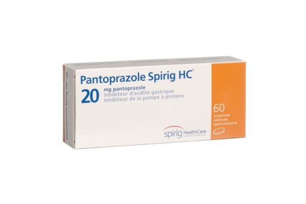 Pantoprazole Spirig HC cpr 20 mg 60 pce