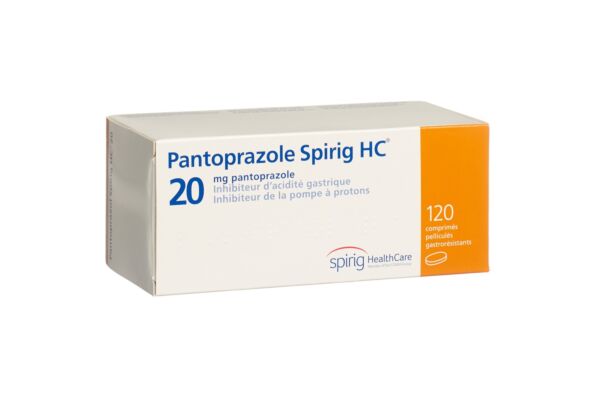 Pantoprazol Spirig HC Tabl 20 mg 120 Stk