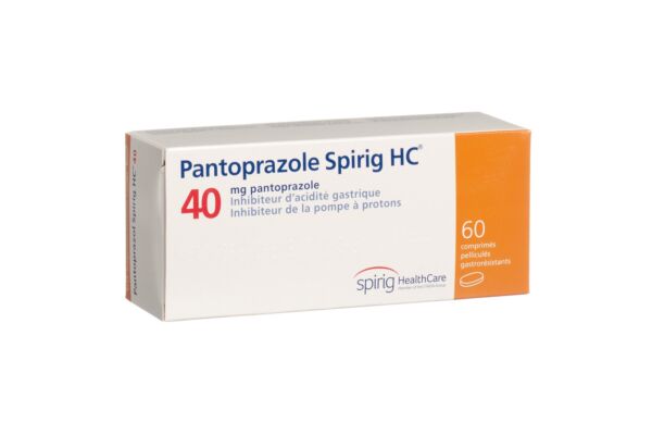 Pantoprazol Spirig HC Tabl 40 mg 60 Stk