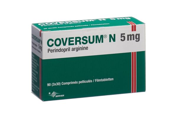Coversum N Filmtabl 5 mg Ds 90 Stk