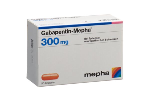 Gabapentin-Mepha Kaps 300 mg 50 Stk