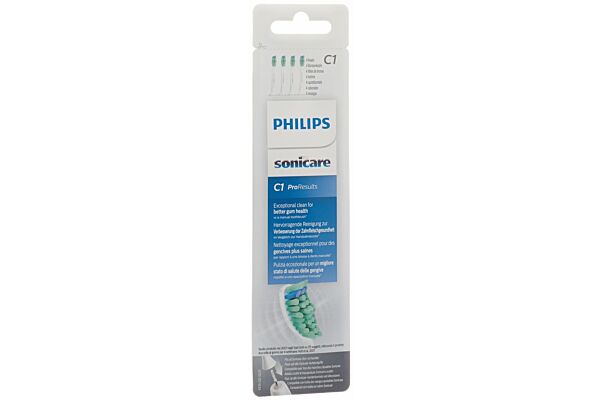 Philips Sonicare têtes de brosse de rechange ProResults HX6014/07 standard 4 pce