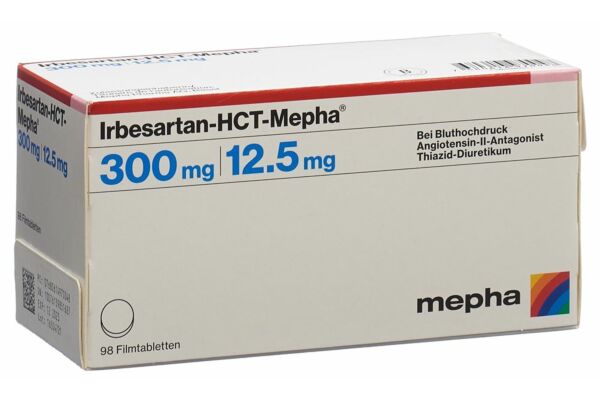 Irbesartan-HCT-Mepha Filmtabl 300/12.5 98 Stk