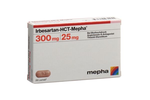 Irbesartan-HCT-Mepha cpr pell 300/25 28 pce