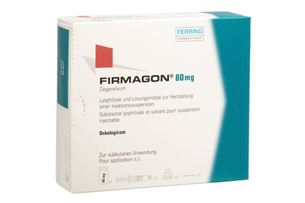 Firmagon Trockensub 80 mg mit Solvens in Fertigspritze Set