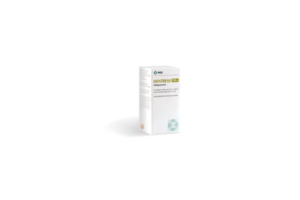 Isentress cpr croquer 100 mg fl 60 pce