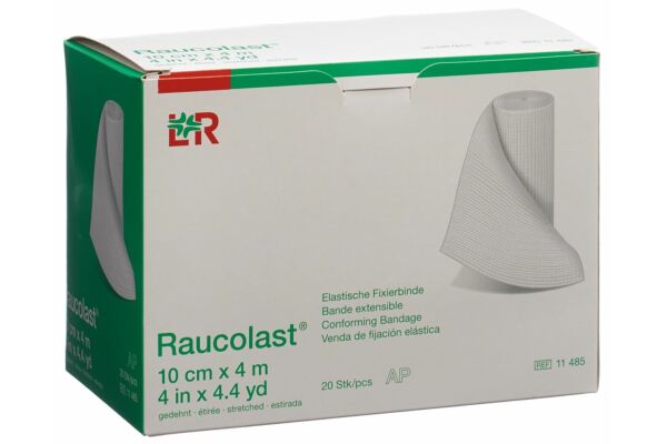 Raucolast elastische Fixierbinde 10cmx4m 20 Stk