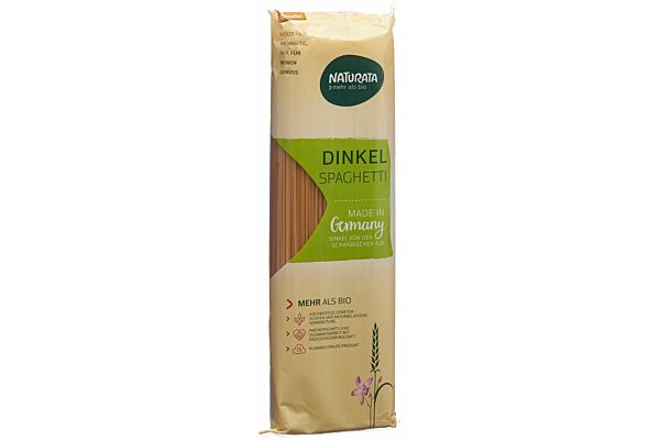 Naturata Spaghetti Dinkel hell Demeter Btl 500 g